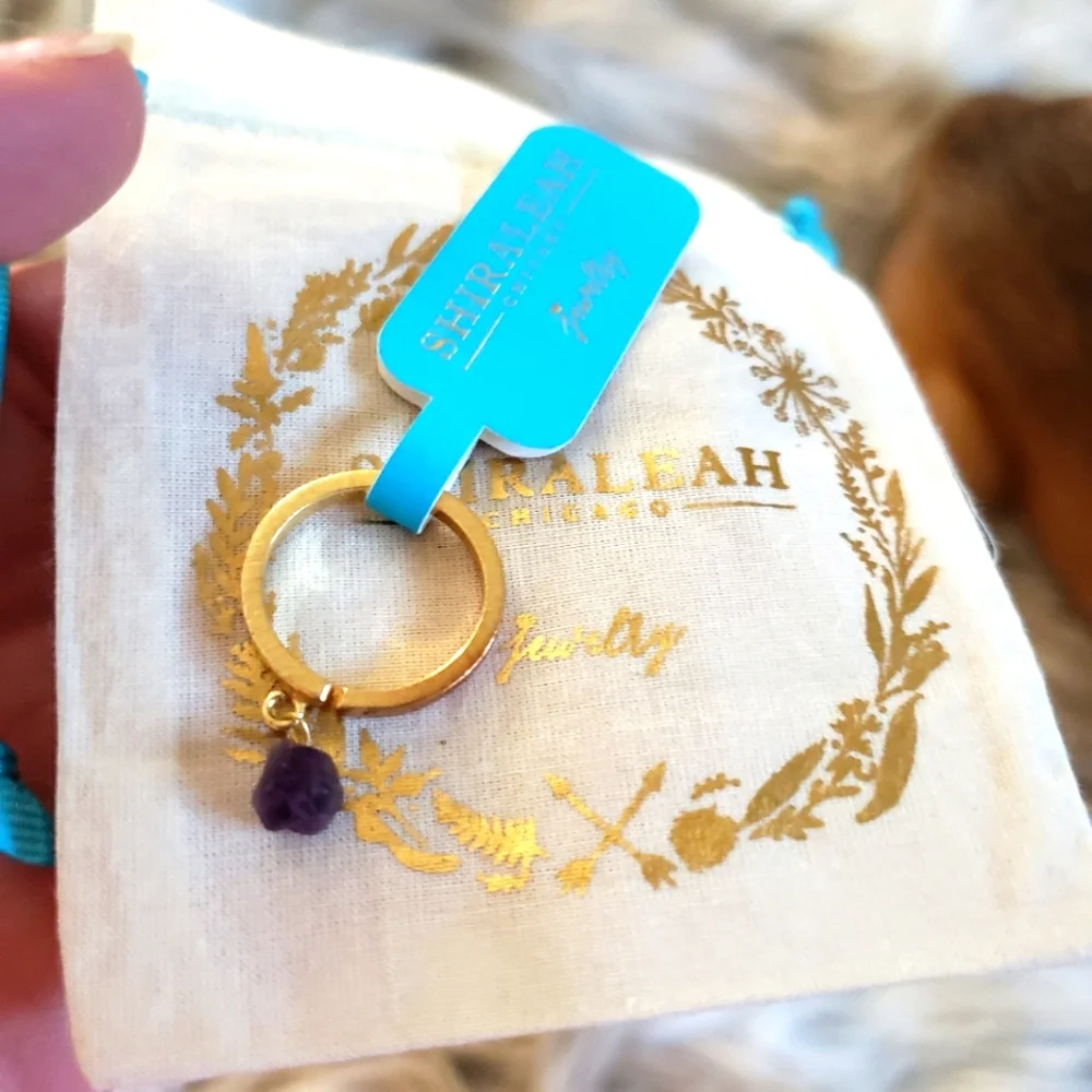 New: Amethyst Raval Stacking Ring - Picture 1 of 4